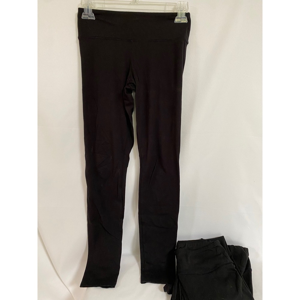 Felina Women's Velvety Soft 3 Pack High Waist Leggings Black Size S